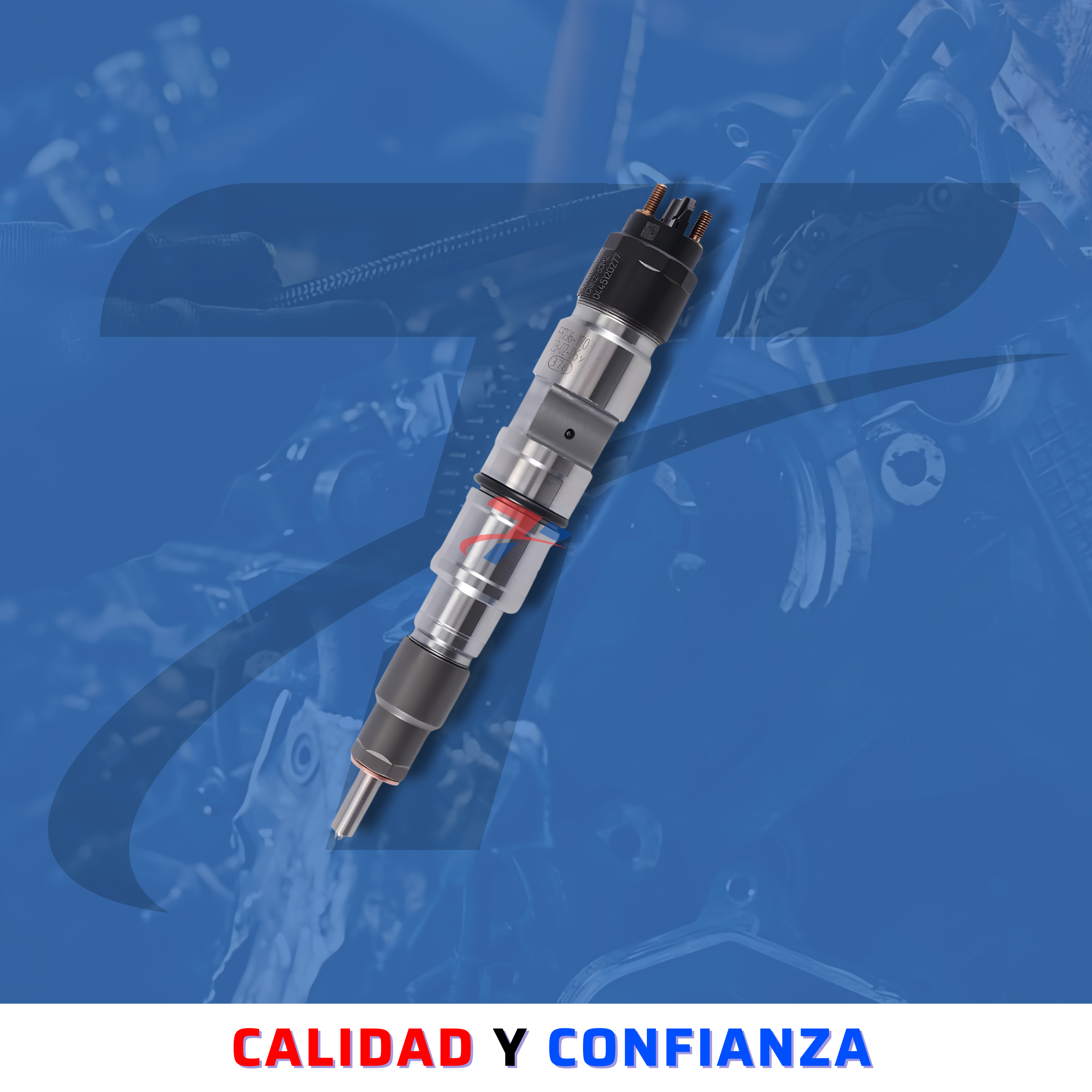 INYECTOR DIÉSEL 0445120277 PARA XICHAI FAW J6 COMPATIBLE CON 0445120397