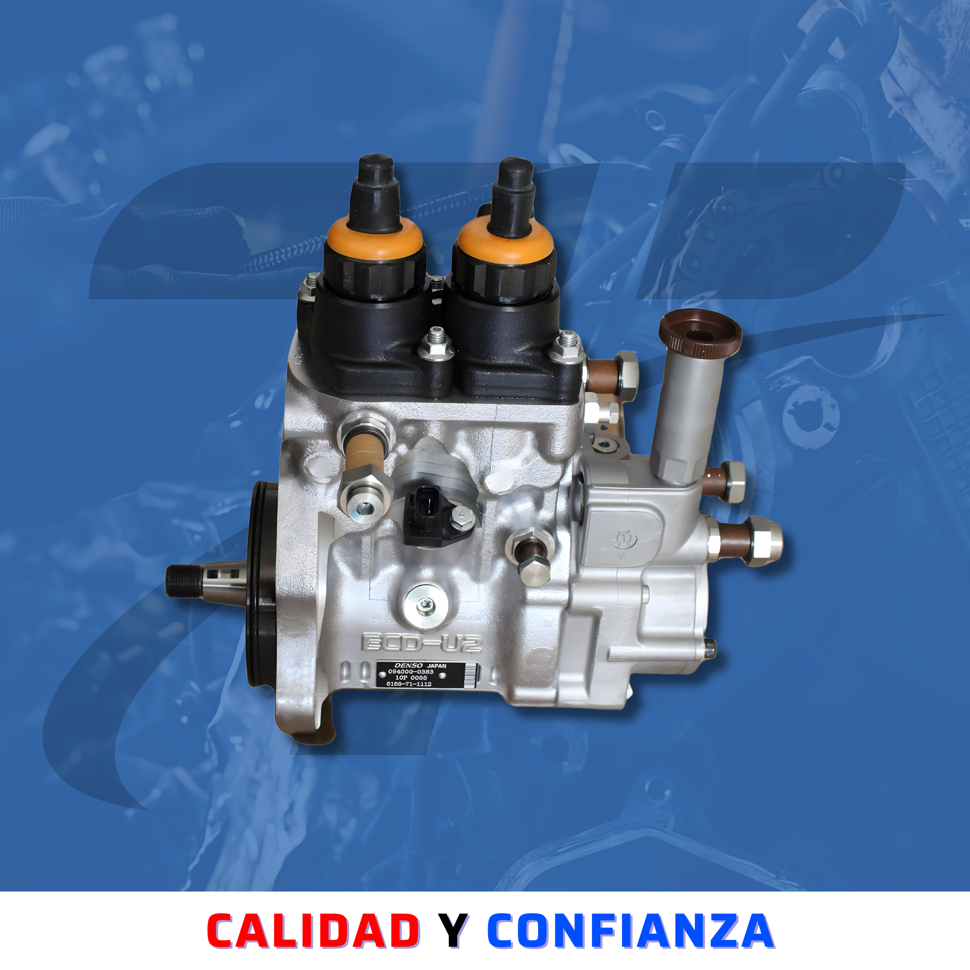 BOMBA DIÉSEL 094000-0570 DENSO CR HP0 PARA KOMATSU PC350-7 PC400-7 PC450-7 PC550 WA320 WA470 COD