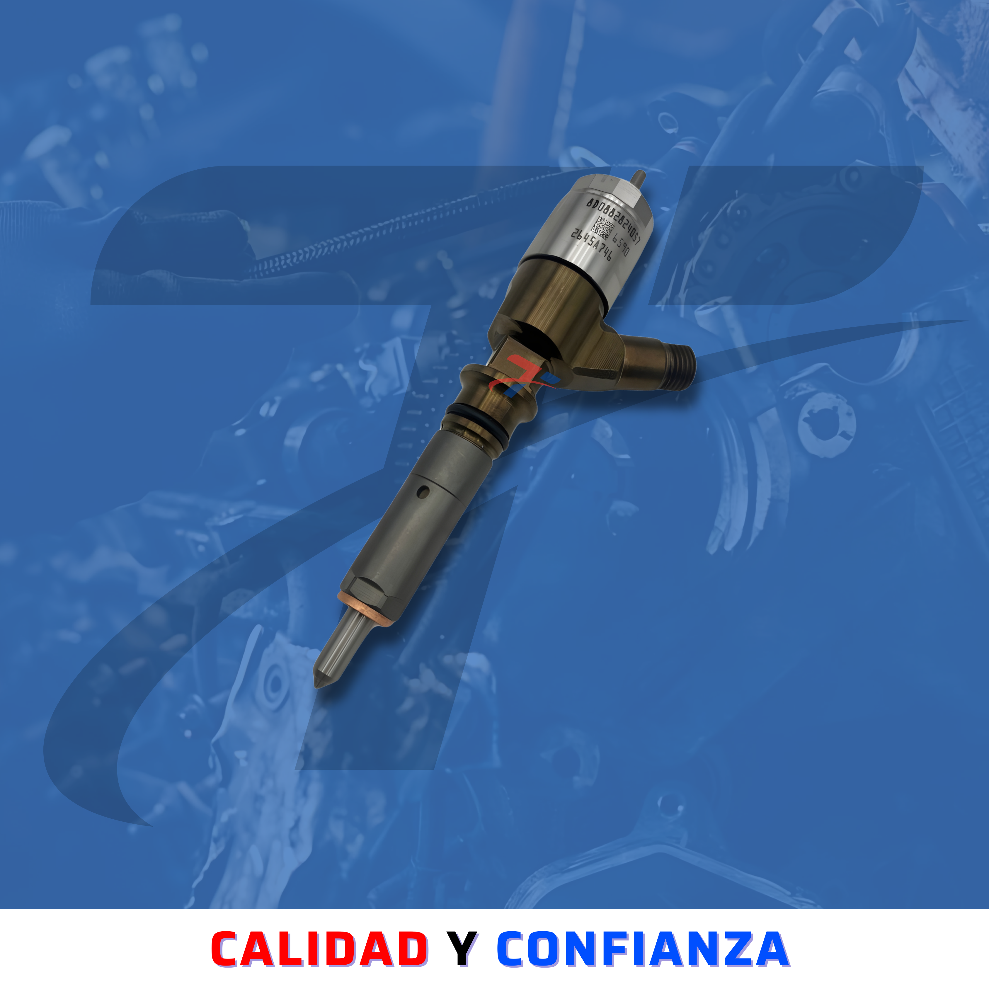 INYECTOR DIESEL 2645A747 PARA CATERPILLAR C4 C6 Y PERKINS MOTORES DIESEL