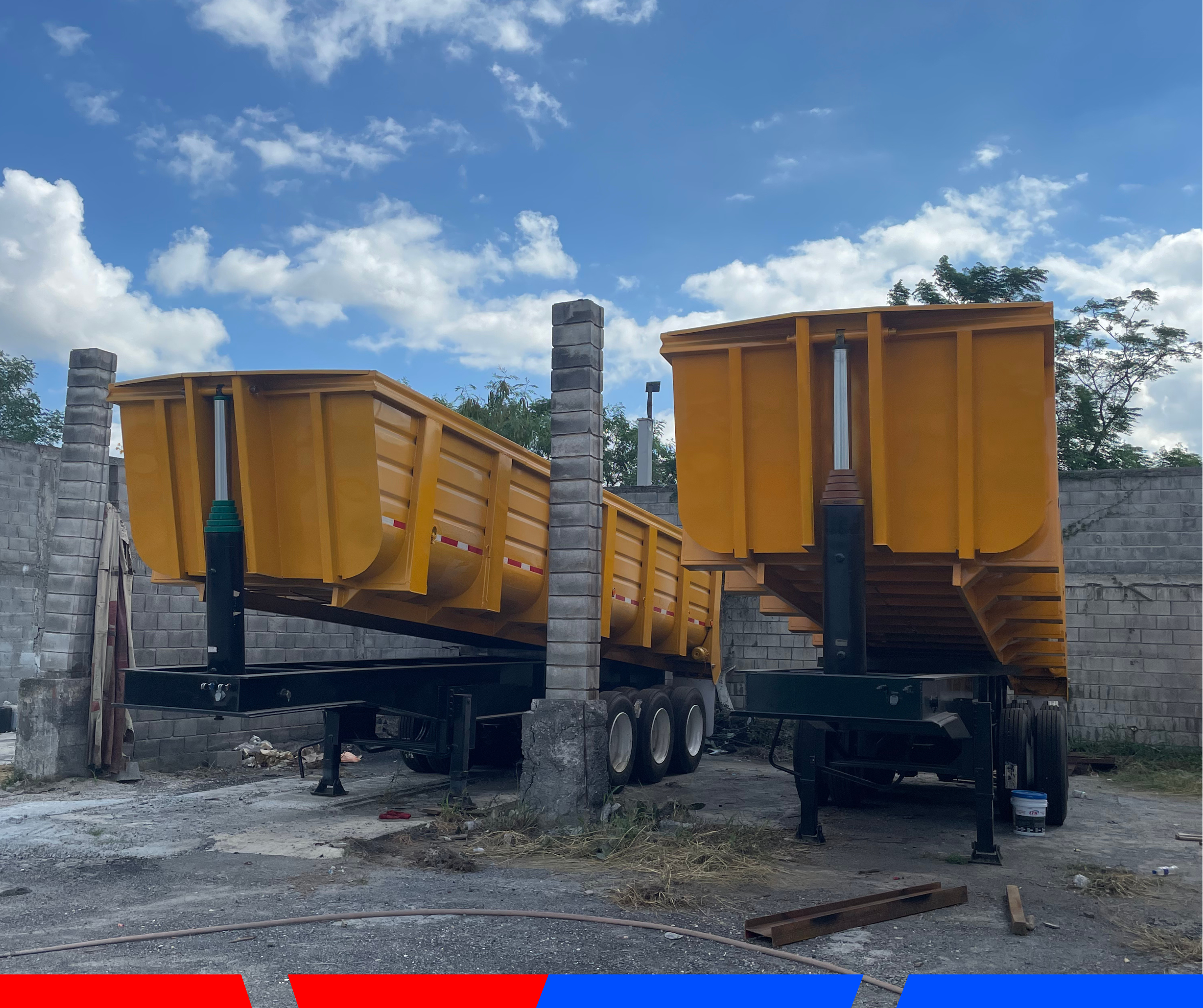 Remolque Tolva Góndola Volteo 30m3 Modelo 2026