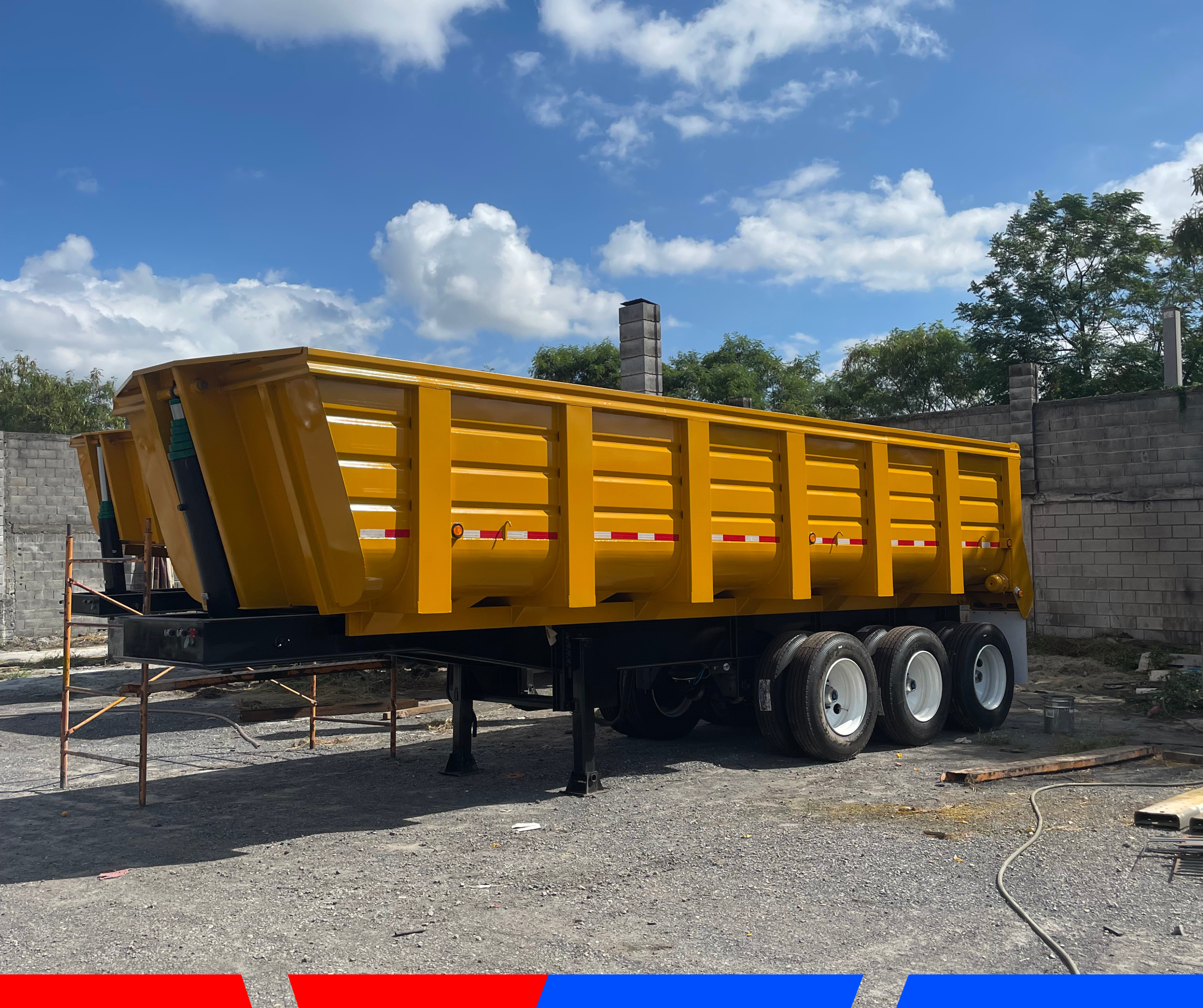 Remolque Tolva Góndola Volteo 30m3 Modelo 2026